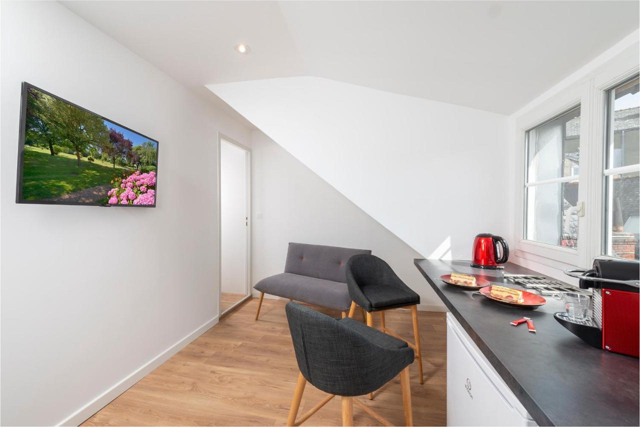 Appartements Lumineux Et Charmants En Coeur De Ville อองเชร์ ภายนอก รูปภาพ