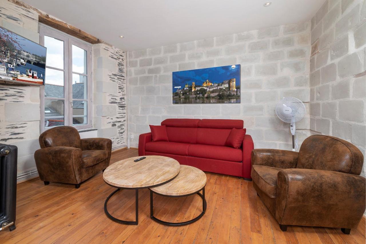 Hyper Centre 16 Rue Valdemaine Apartment อองเชร์ ภายนอก รูปภาพ
