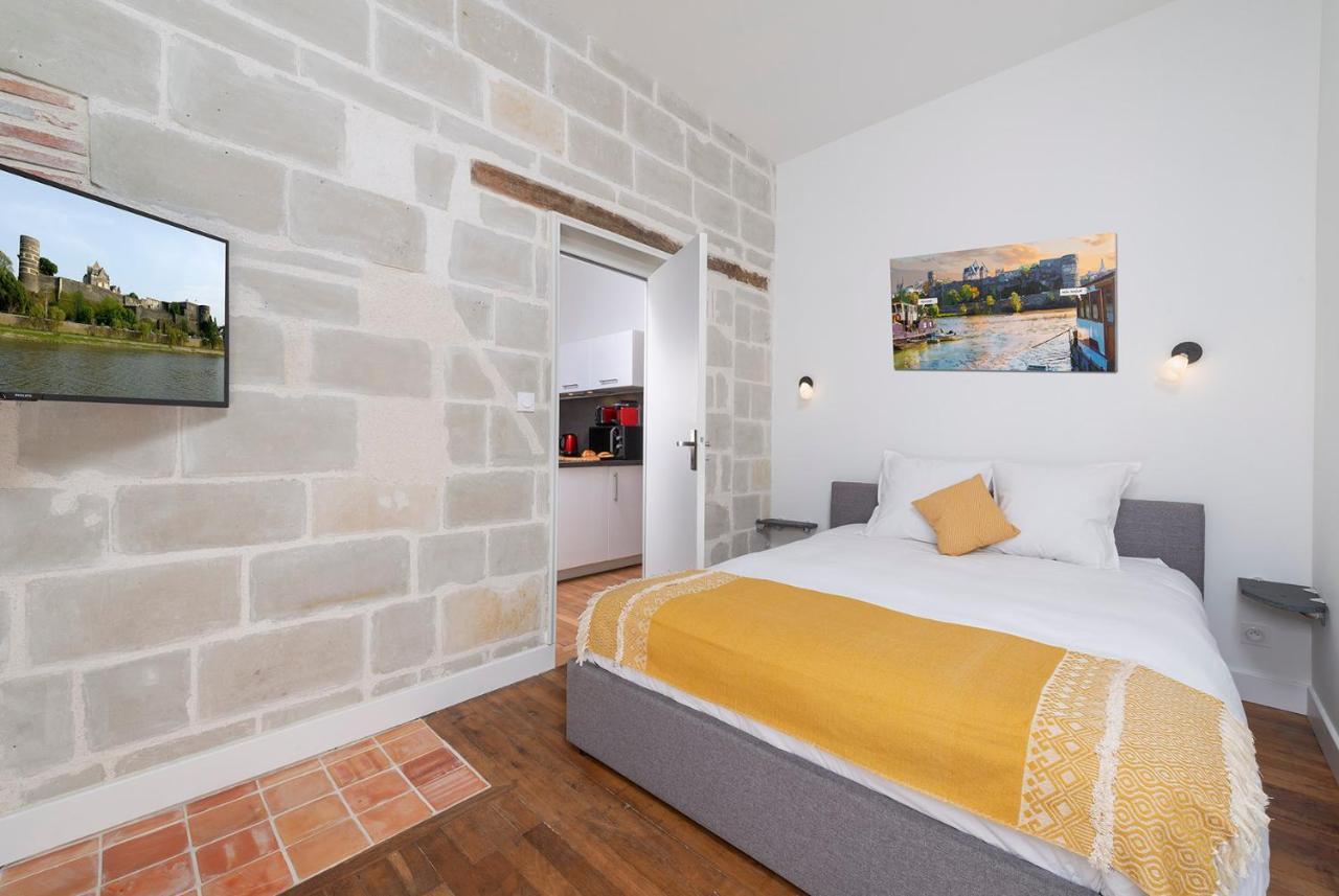 Hyper Centre 16 Rue Valdemaine Apartment อองเชร์ ภายนอก รูปภาพ